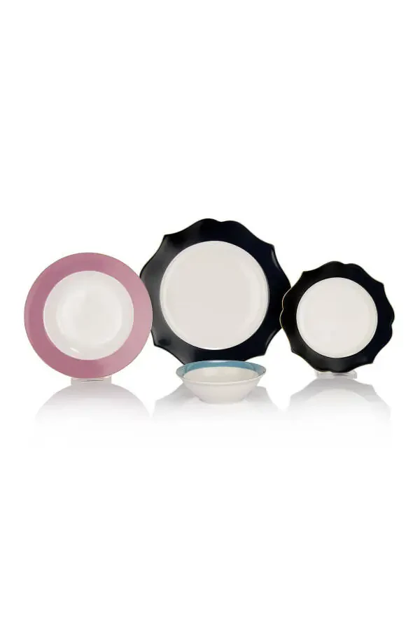 Talya Dinner Set 24 Pieces-Assorted - 5