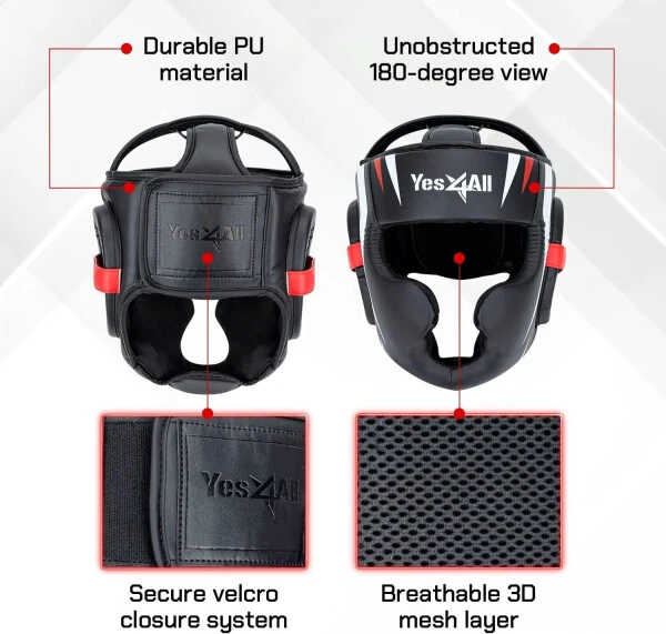 Headgear Full Face Basic - Large - YES4ALL (1)