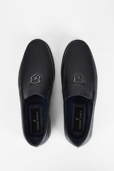 Tamer Tanca Erkak Haqiqiy Teri Casual Poyabzal 383 - 5