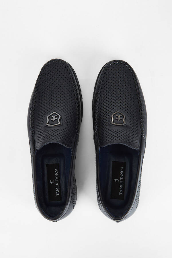 Tamer Tanca Erkak Haqiqiy Teri Casual Poyabzal 383 - 5