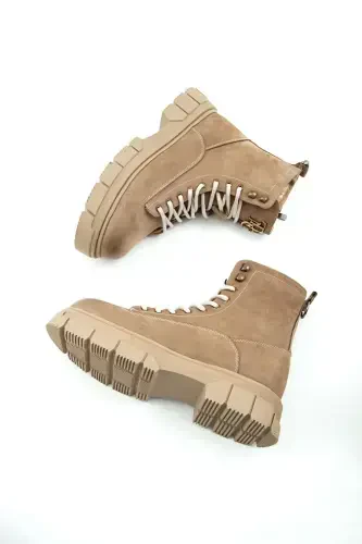 Tamer Tanca Erkak Haqiqiy Teri Vizon Casual Bot - 7