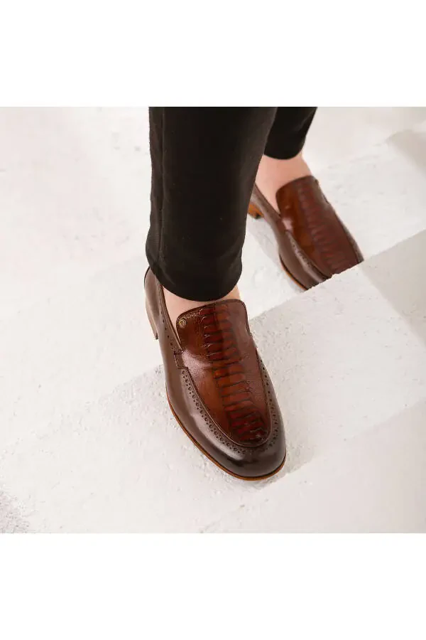 Tamer Tanca Erkek Derı Klasik Ayakkabı 477 48297 Erk Ayk Y22-Taba - 3