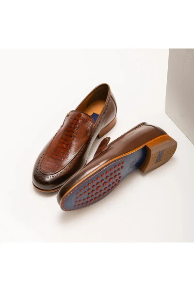 Tamer Tanca Erkek Derı Klasik Ayakkabı 477 48297 Erk Ayk Y22-Taba - 5