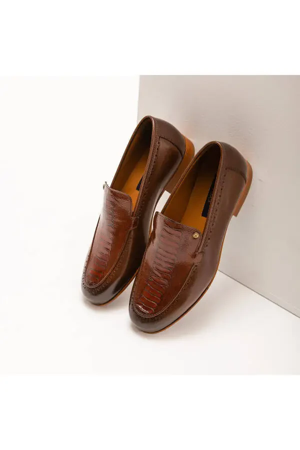 Tamer Tanca Erkek Derı Klasik Ayakkabı 477 48297 Erk Ayk Y22-Taba - 6