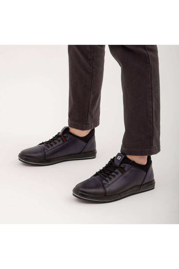 Tamer Tanca Men's Genuine Leather Casual Shoes 183 21652 Erk Ayk Y21 - 3