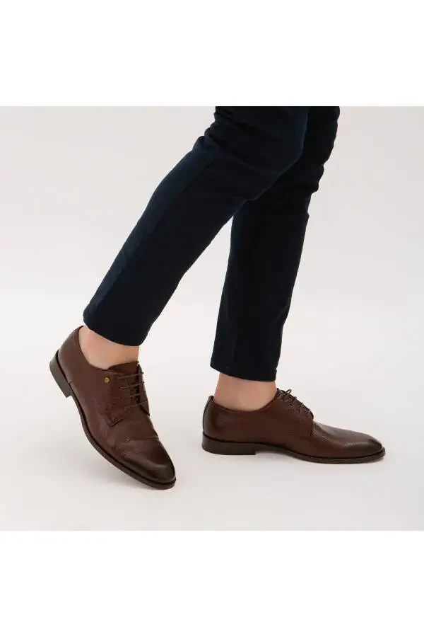 Tamer Tanca Men's Genuine Leather Classic Shoe 221 - 1