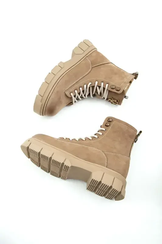 Tamer Tanca Men's Genuine Leather Mink Casual Boot - 7