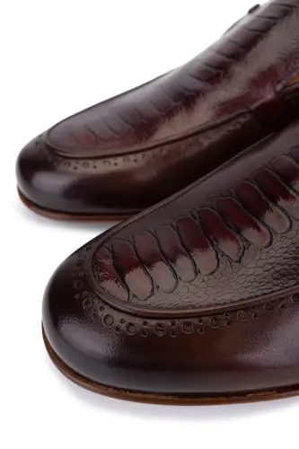 Tamer Tanca Men's Leather Classic Shoe 477 48297 E - 4