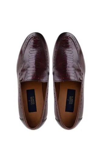 Tamer Tanca Men's Leather Classic Shoe 477 48297 E - 5