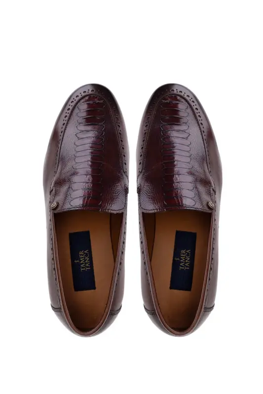 Tamer Tanca Men's Leather Classic Shoe 477 48297 E - 5