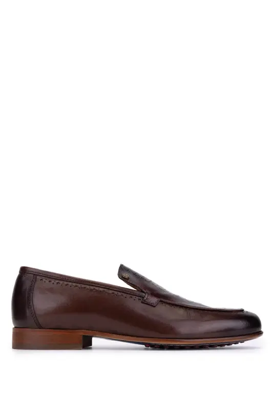 Tamer Tanca Men's Leather Classic Shoe 477 48297 E - 1