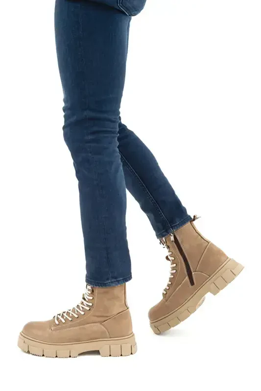 Tamer Tanca Мужские Натуральная Кожа Норка Повседневные Ботинки - TAMER TANCA