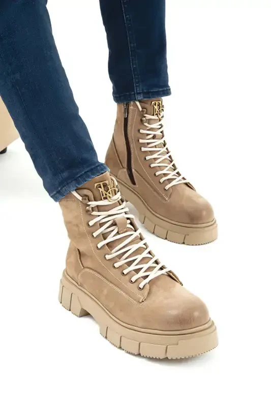 Tamer Tanca Мужские Натуральная Кожа Норка Повседневные Ботинки - 4