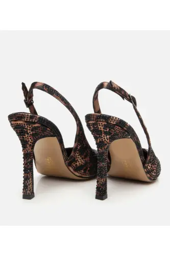 Tan Women's Leopard Print Stiletto - 5