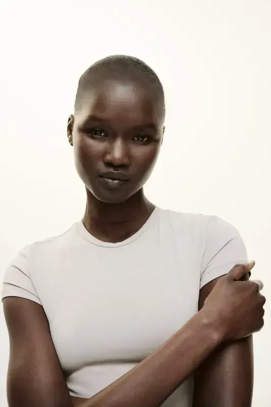 Tana mos tushadigan futbolka - Och kulrang - 3