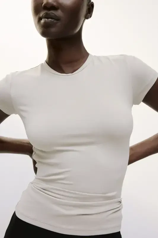 Tana mos tushadigan futbolka - Och kulrang - 7