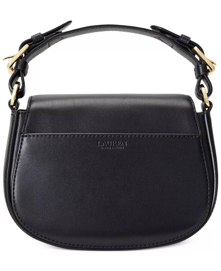 Tanner Leather Small Crossbody Bag Black - 4