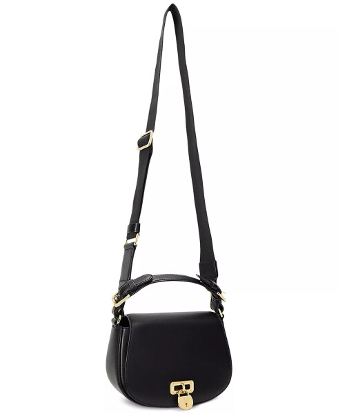 Tanner Leather Small Crossbody Bag Black - 6