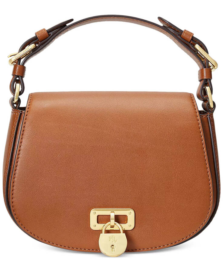 Tanner Leather Small Crossbody Bag Lauren Tan - 1