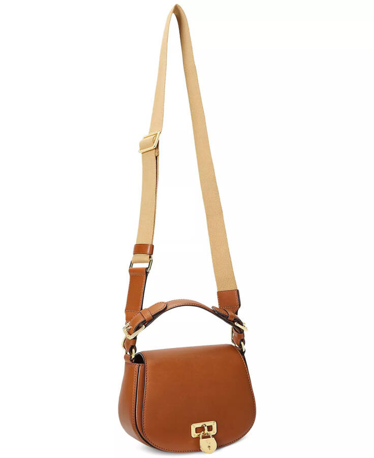 Tanner Leather Small Crossbody Bag Lauren Tan - 6