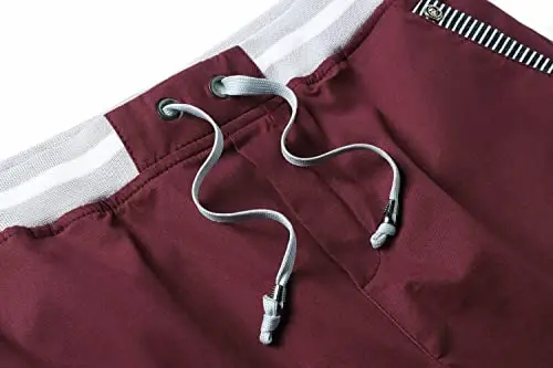 Tansozer Men's Shorts Casual Classic Fit Drawstring Summer Beach Shorts with Elastic Waist and Pockets - 3