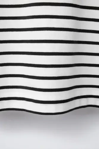 TAPE STRIPED T-SHIRT-Striped - 4