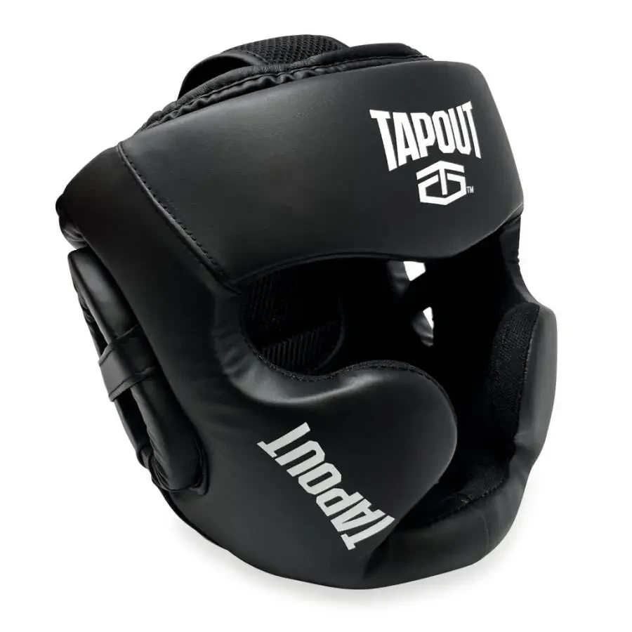 Tapout Adjustable Velcro Protective Headgear - One Size Fits Most for Boxing and MMA - 2