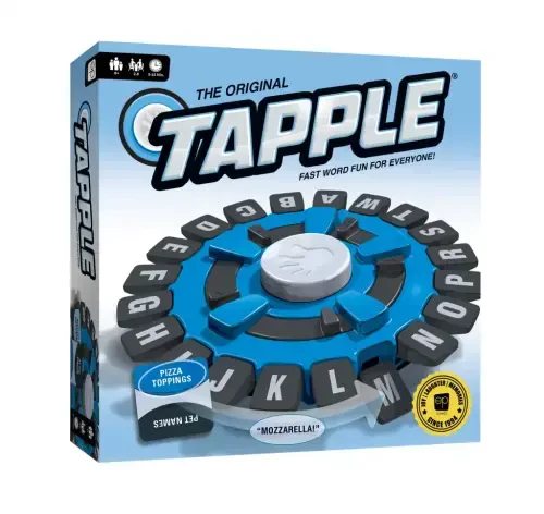 Tapple Word Game by USAopoly, Fast-Paced Family Board Game, 2 - 8 Players Ages 8 and up - USAOPOLY (1)