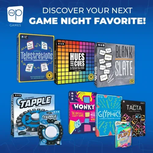 Tapple Word Game от USAopoly, быстрая семейная настольная игра, 2 - 8 игроков, от 8 лет - 1