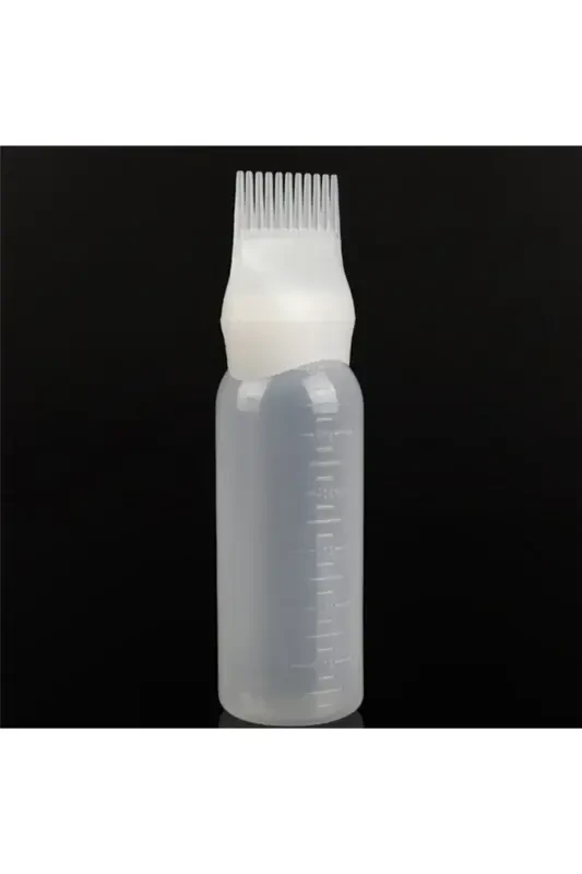 Taraklı Saç Boyama Şişesi-BeyazComb Hair Dye Bottle-White - 3