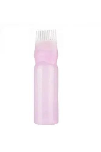 Tarakli Sac Boyama Şişesi Sac Boyama Tarağı Sac Bakım Tarağı Sac Boyama Aplikatörü Glrshop-Pembe 