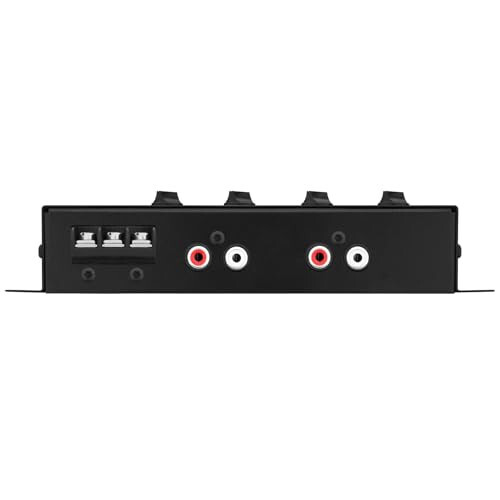 Taramps Crx4 Electronic 4 Way Crossover Rca Channels 8 Volts Rms Car Audio Processor Stereo Equalizer Great for Low/High with Bass Boost, Compact Size - 5