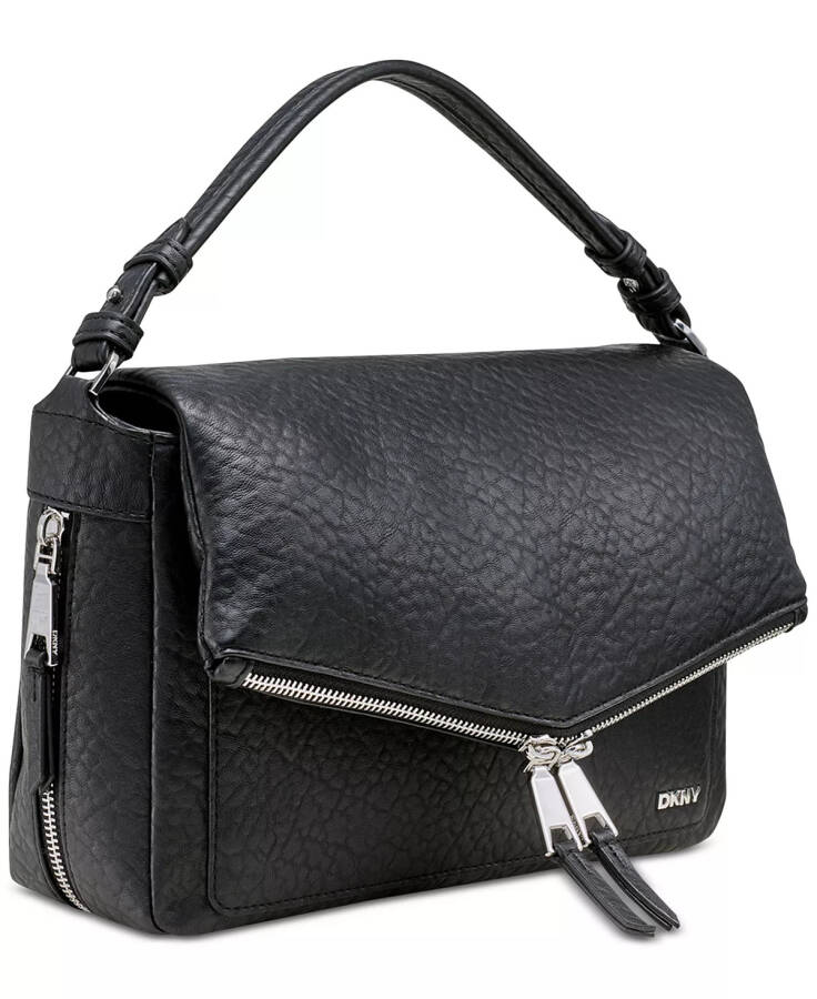 Taryn Small Messenger Crossbody Black/Silver - 2