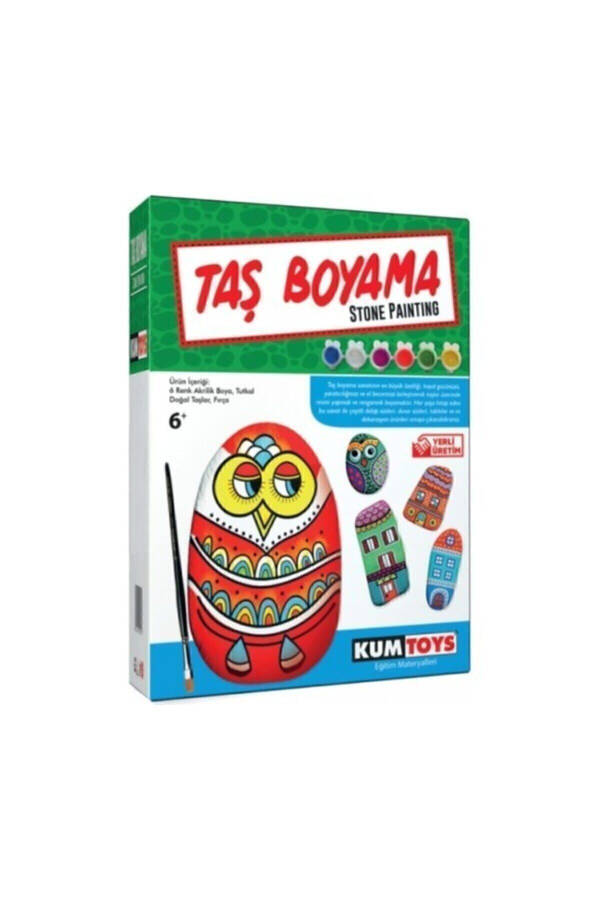 Taş Boyama Etkinlik Seti - 1