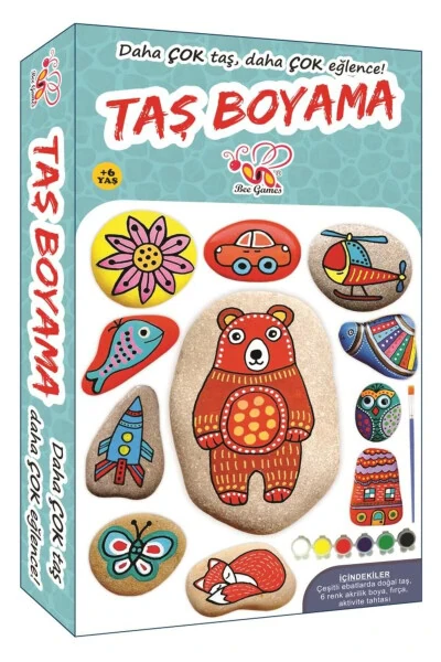 Taş Boyama Hobi Uygulama Boyama - Modazone