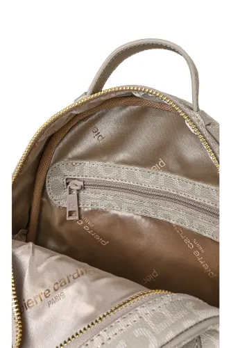 Taş Büyük Alfabe Kadın Sırt Cantası 05PO22Y1541-Taş - 4