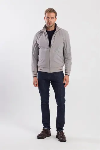 Taş Comfort Fit Dik Yaka Mont - Jakamen (1)
