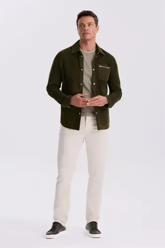 Taş Comfort Fit Kanvas Spor Pantolon - 2