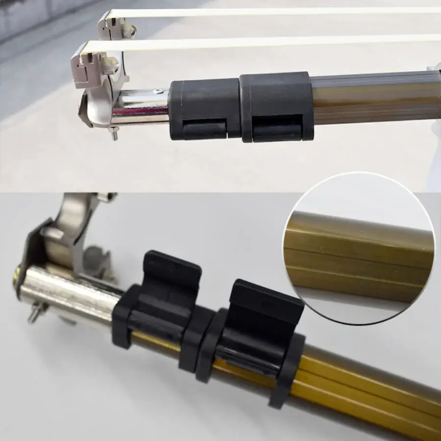 Tashqi ovchilik otish baliq otash catapulta to'plami Uch qismli teleskopik uzun tayoq otish slyotshota - 12