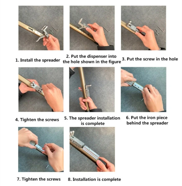 Tashqi ovchilik otish baliq otash catapulta to'plami Uch qismli teleskopik uzun tayoq otish slyotshota - 19