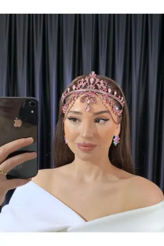 TAŞLI ALINLIK GELİN DÜĞÜN NİŞAN KINA ALINLIK-PUDRA 