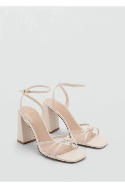 Tasmali poshnali sandal - MANGO