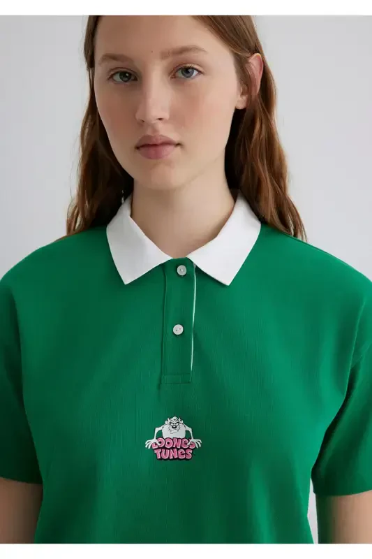 Tasmanian Print Green T-Shirt Regular Fit / Normal - 6