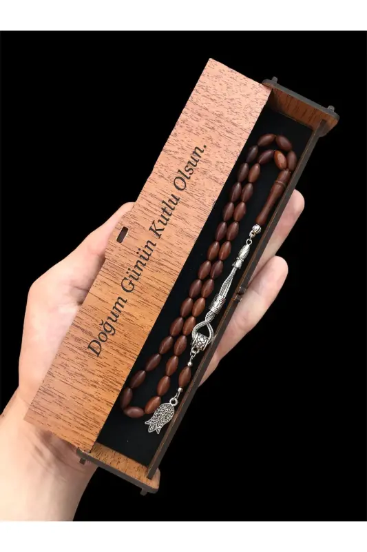 Tassel Tasselled Kuka Rosary (Birthday Gift) - Box - KANUNİ TESBİH