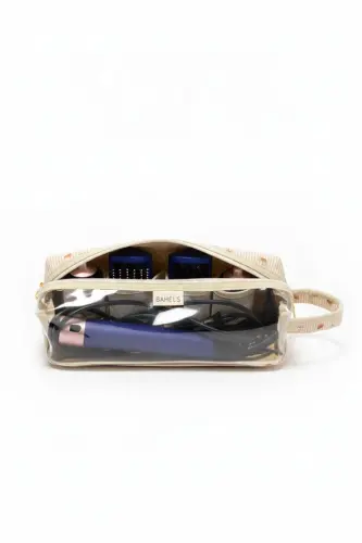 Tavşan Airwrap Uyumlu ve Tüm Saç Şekillendiriniz için XL Boy Çanta Seyahat Çantası-Krem12 - BAHELS (1)