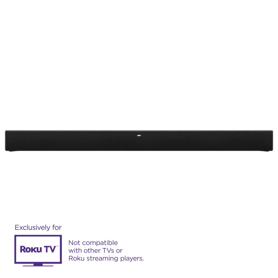 TCL Alto R1 Roku TV Kablosuz 2.0 Kanal Ses Çubuğu Tüm Roku TV'ler için, Bluetooth - TSR1 31,5 inç, Siyah - 5