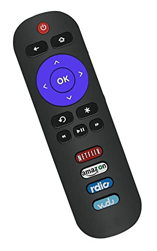 TCL-ROKU-TV Uzaktan Kumandası İçin Evrensel Yedek RC280 RC282, Roku Westinghouse, Philips, ONN, Hitachi, Element, Haier, LG, Sanyo, JVC TV'lerle Uyumlu - 4