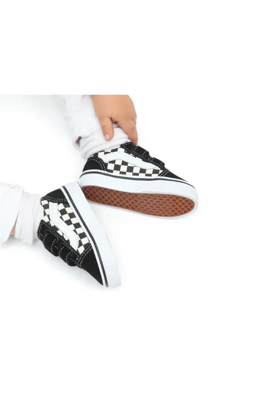 Td Old Skool V Bebek Günlük Ayakkabı VN0A38JNP0S1 Siyah-Siyah - 1
