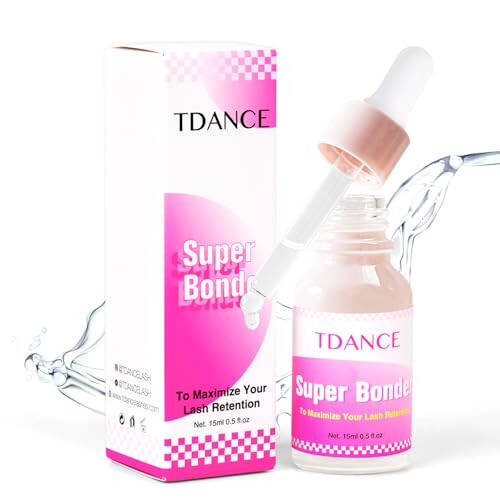 TDANCE Lash Bonder for Eyelash Extensions, Glue Accelerator, Increase Eyelash Retention Time, Water Oil Proof, Lash Extension Bonder (15ml, Lash Bonder) - 1