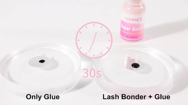 TDANCE Lash Bonder for Eyelash Extensions, Glue Accelerator, Increase Eyelash Retention Time, Water Oil Proof, Lash Extension Bonder (15ml, Lash Bonder) - 7